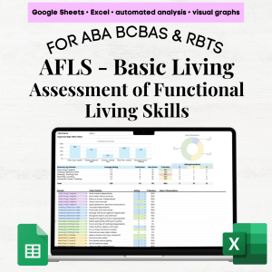 AFLS Basic Living Skills Assessment, AFLS Assessment Basic Living Skills