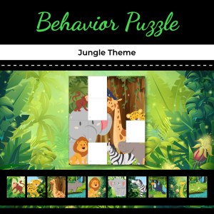Behavior Puzzle – Jungle Theme