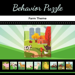 Behavior Puzzle – Farm Theme