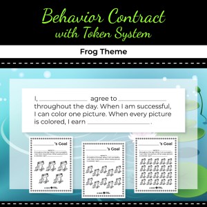Behavior Contract with Token System – Frog Theme