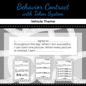 Behavior Contract with Token System – Vehicle Theme