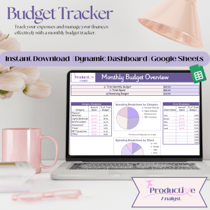 BCBA Budget Tracker | Google Sheets Template