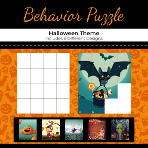 Behavior Puzzle – Halloween Theme