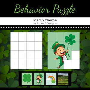 Behavior Puzzle – St. Patrick’s Day
