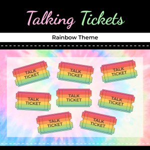 Talking Tickets – Bright Rainbow