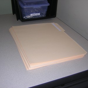 Filing Papers Task Analysis