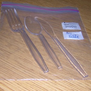 Packing Silverware and Salt and Pepper Task Analysis