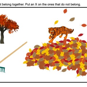 What Goes with… Task Cards (ABLLS-R H7) Halloween Edition FREE