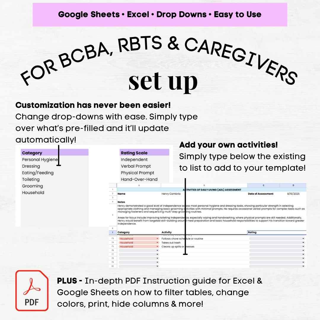 ADL Assessment, Activities of Daily Living Assessment, ADL assessment tool, ADL assessment form, activities of daily living adl assessment - Image 8