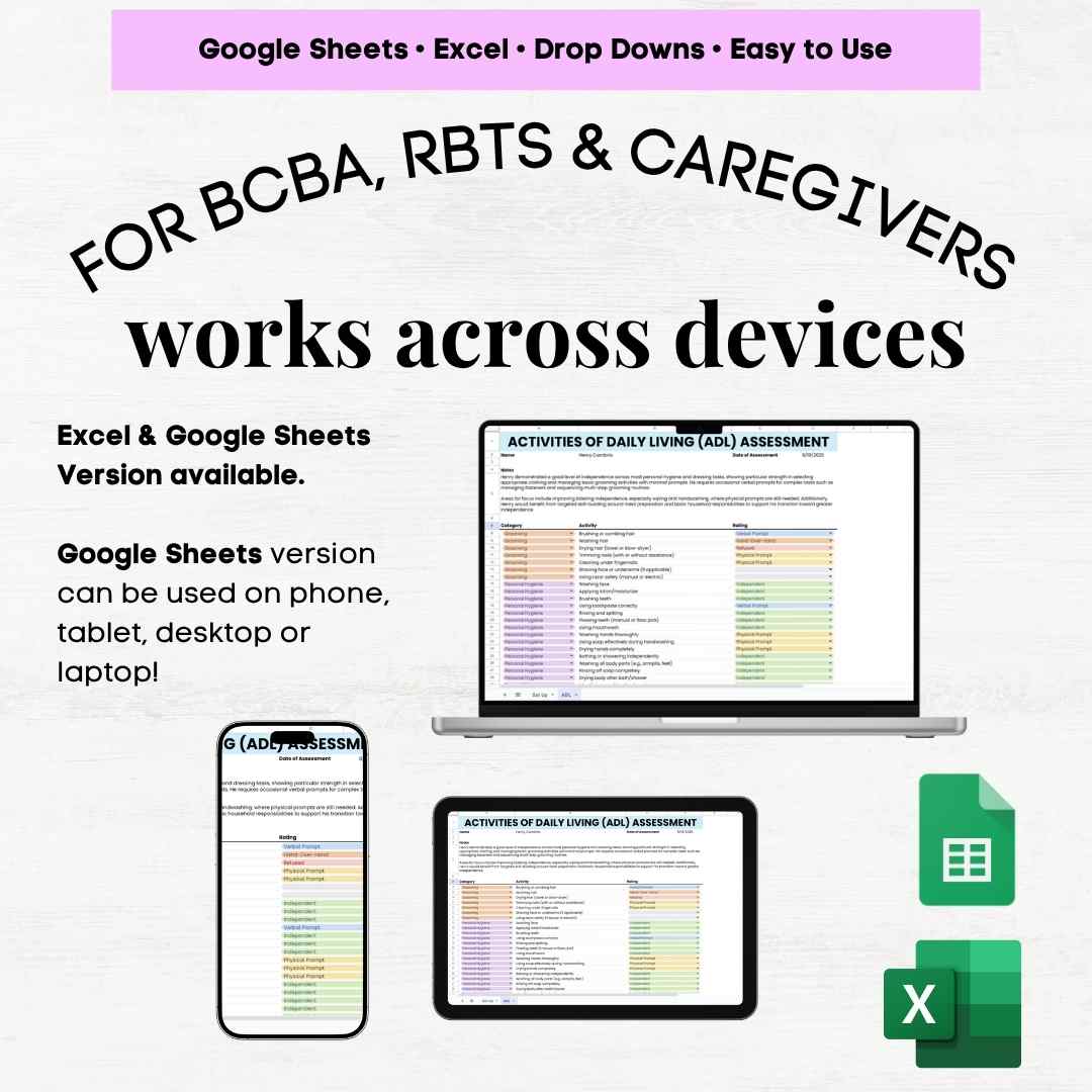 ADL Assessment, Activities of Daily Living Assessment, ADL assessment tool, ADL assessment form, activities of daily living adl assessment - Image 6