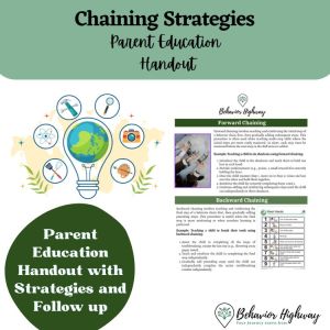ABA Parent Education: Chaining