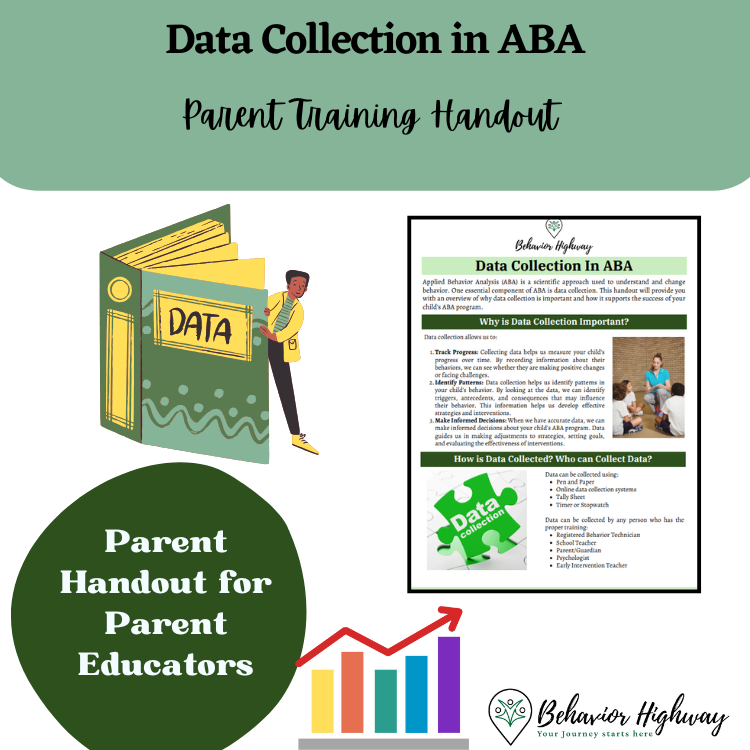 Data Collection in ABA: Parent Education Handout