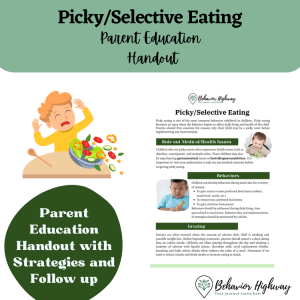 ABA Parent Education: Picky and Selective Eating