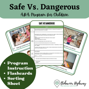 Safe Vs. Dangerous Program For Children