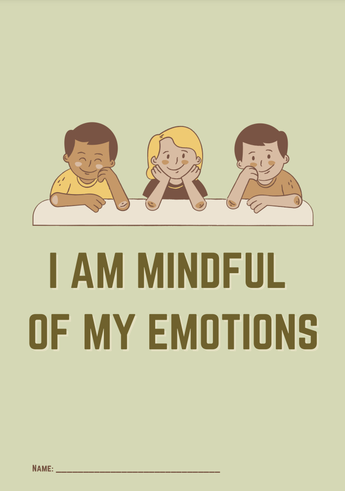 I Am Mindful Of My Emotions - What My Feelings Mean Kid's Packet - Image 2