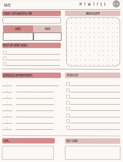 The Daily Reflection & Action Pad