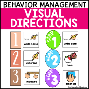 Visual Directions | Classroom Management