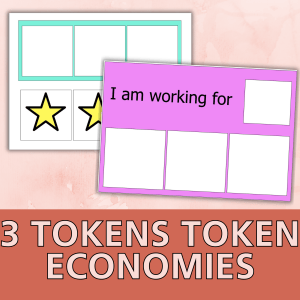 3 Token-Token Board ABA Therapy Autism Classroom Management