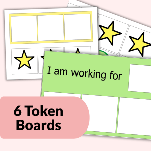 3 Token-Token Board ABA Therapy Autism Classroom Management