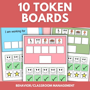 5 Token Board Economies Discrete Trials Behavior Management Autism