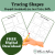 Tracing Shapes Worksheet