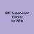 RBT monthly supervision Tracker for RBTs