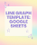 Line Graph Template: Google Sheets